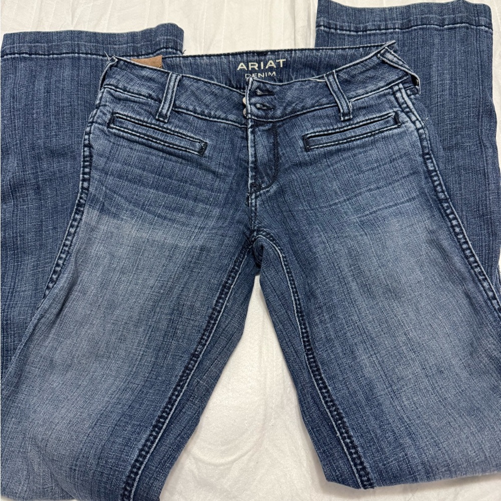 Ariat Women's Flare Blue Jeans